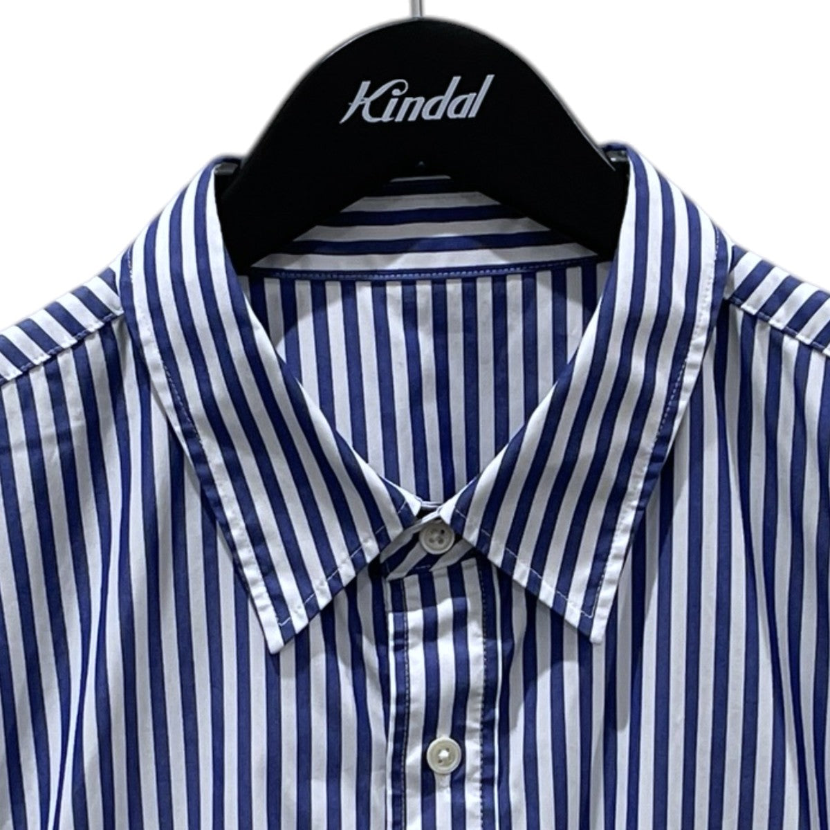 FreshService ストライプ柄長袖シャツ CORPORATE BLUE STRIPE REGULAR COLLAR SHIRT コーポレート ブルーストライプ レギュラーカラーシャツ FSW-22-SH_170 古着・中古-3枚目のアイテム画像