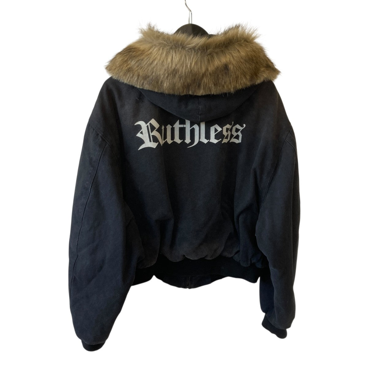 Detachable Fur Hooded Work Jacketジップパーカー
