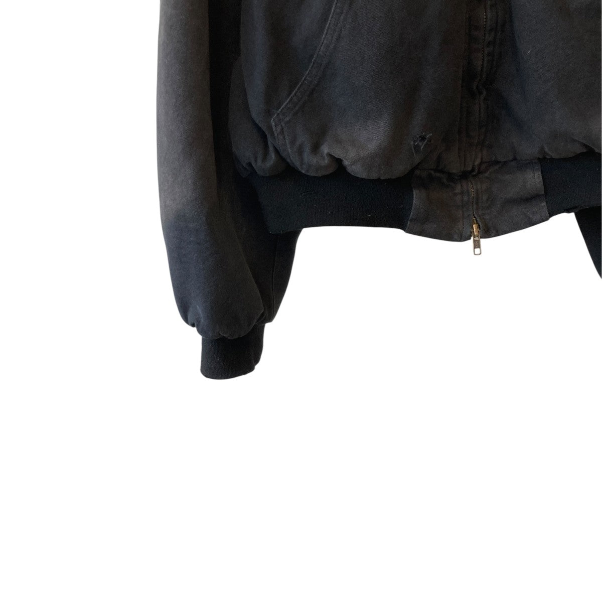 Detachable Fur Hooded Work Jacketジップパーカー