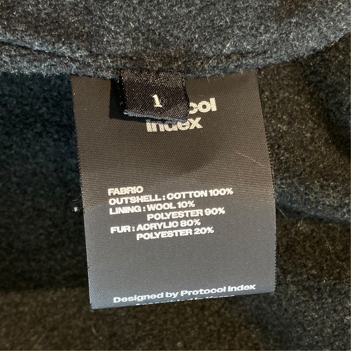 Detachable Fur Hooded Work Jacketジップパーカー