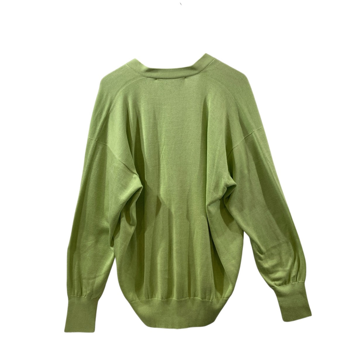 Olde Homesteader SILK PLAIN STITCH CARDIGANカーディガン04224 古着・中古-2枚目のアイテム画像