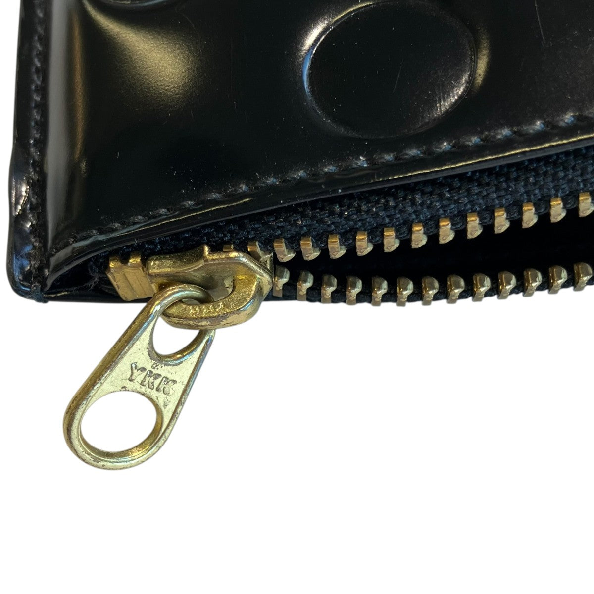 COMME des GARCONS ドット柄ジップウォレット 古着・中古-6枚目のアイテム画像