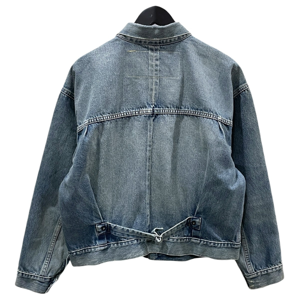 LEVI’S×BEAMS 22SS デニムジャケット SUPER WIDE TRUCKER JACKET スーパーワイド トラッカージャケット A2265-0000 古着・中古-2枚目のアイテム画像