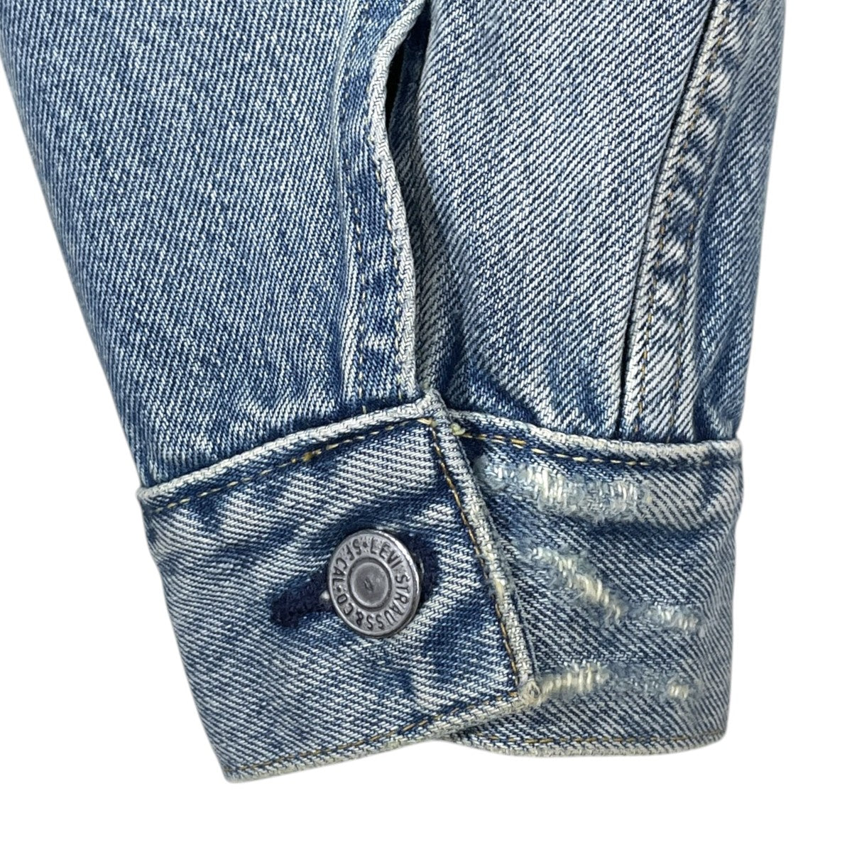 LEVI’S×BEAMS 22SS デニムジャケット SUPER WIDE TRUCKER JACKET スーパーワイド トラッカージャケット A2265-0000 古着・中古-4枚目のアイテム画像