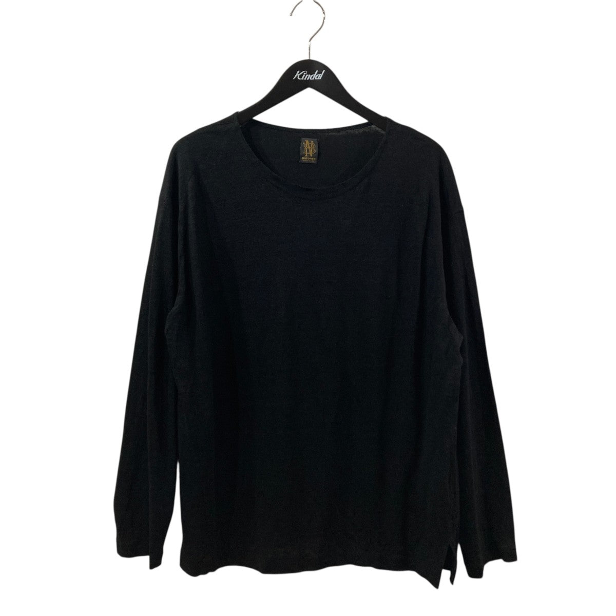 BATONER NORMANDY LINEN BASQUE SHIRTニットBN-26SM-072 古着・中古-1枚目のアイテム画像