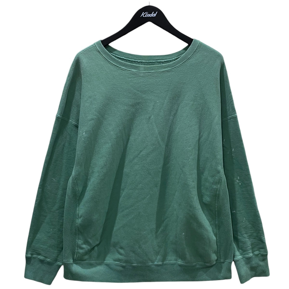 BOWWOW 26SS 加工スウェットトレーナー DISTRESSED SWEATSHIRT AGED ディストレスト スウェットシャツ エイジド BW261-DS 古着・中古-1枚目のアイテム画像