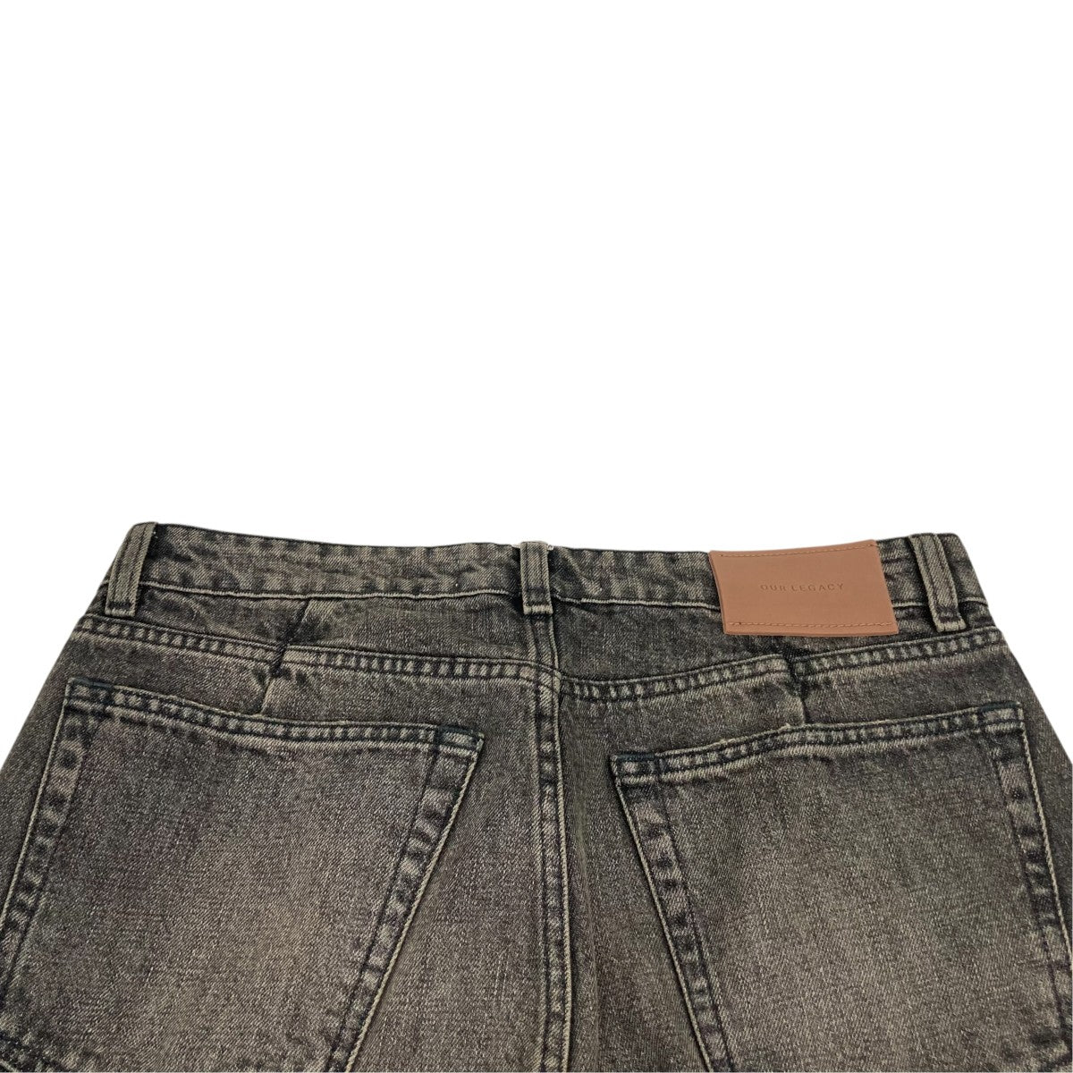 OUR LEGACY Treble Cut Jeans Clay TintデニムパンツW2265TNO 古着・中古-4枚目のアイテム画像