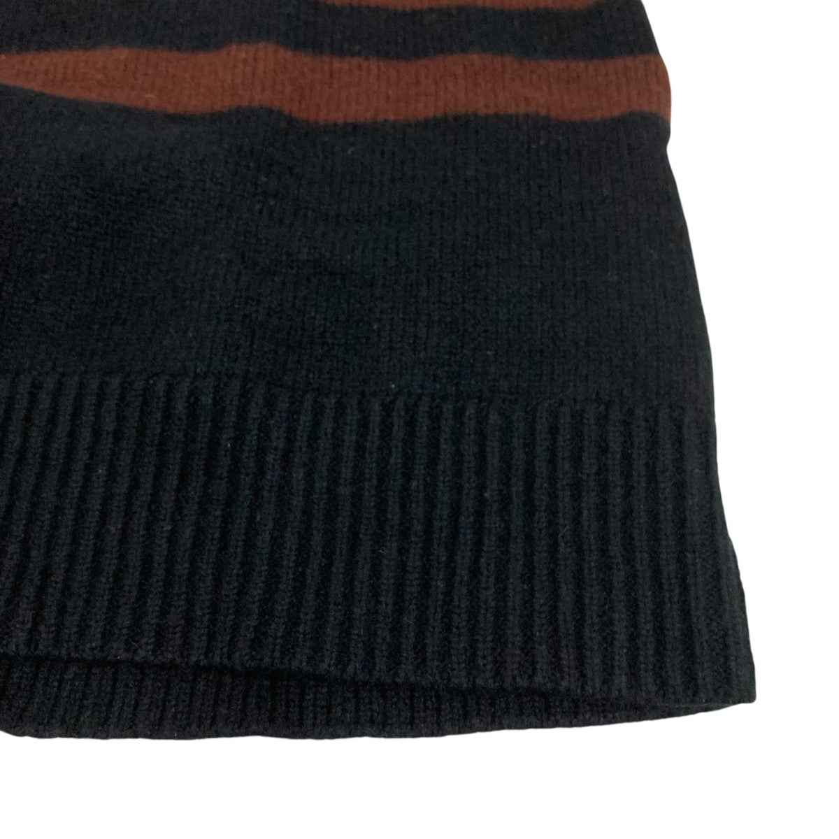 ACNE STUDIOS Striped Face Patch SweaterボーダーニットFA-UX-KNIT000035 古着・中古-5枚目のアイテム画像