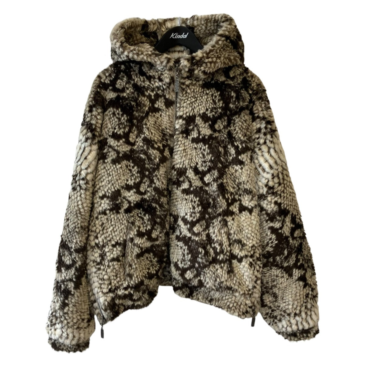 Snakes Jacket 2．0 Faux Fur Jacket With Hoodフェイクファージャケット