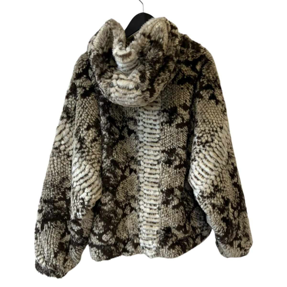 Snakes Jacket 2．0 Faux Fur Jacket With Hoodフェイクファージャケット