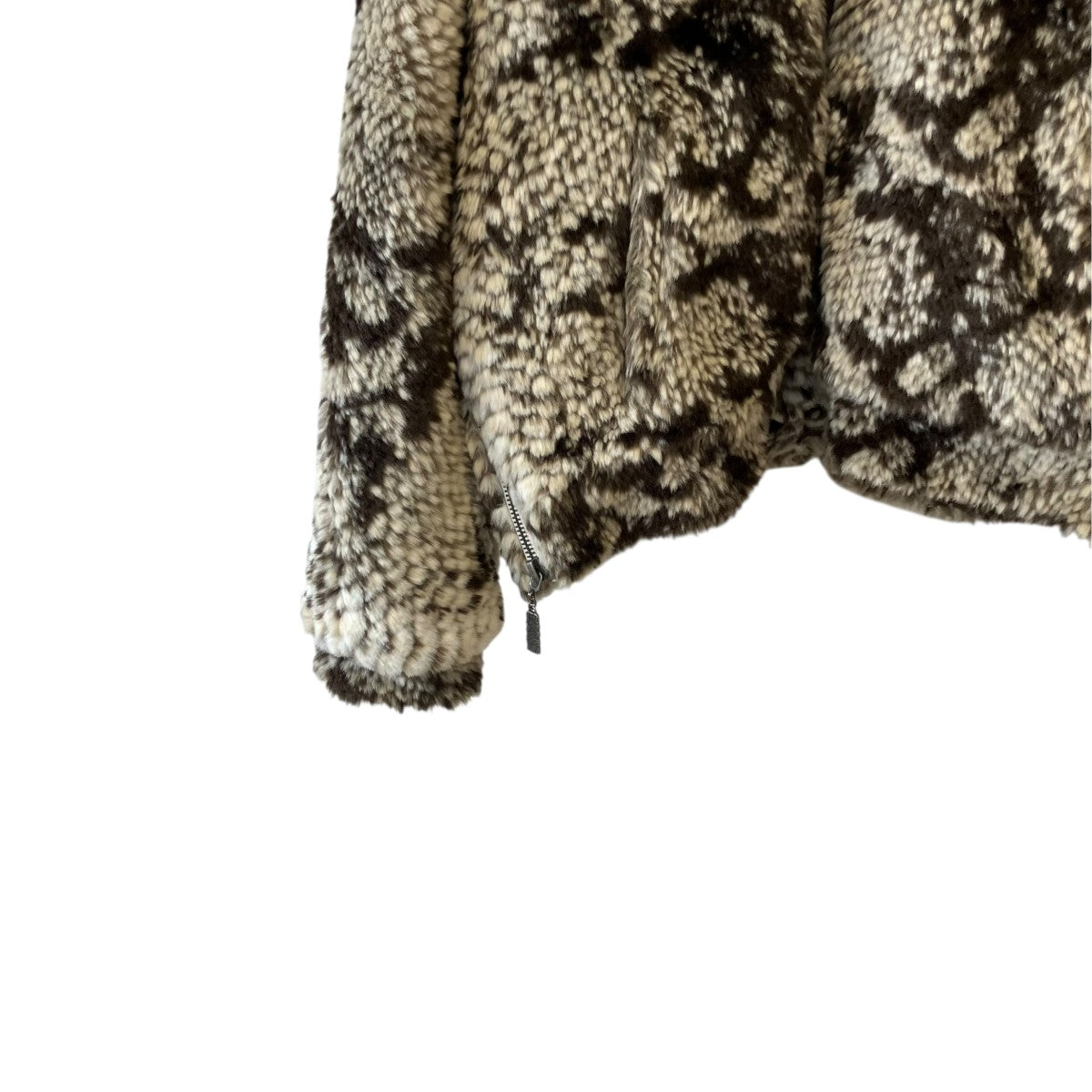 Snakes Jacket 2．0 Faux Fur Jacket With Hoodフェイクファージャケット