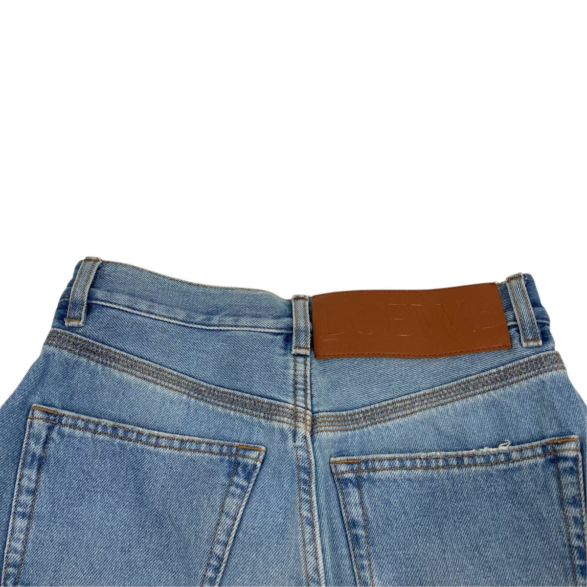 LOGO LEATHER PATCH COMBINATION COLORデニムパンツS359Y11X11