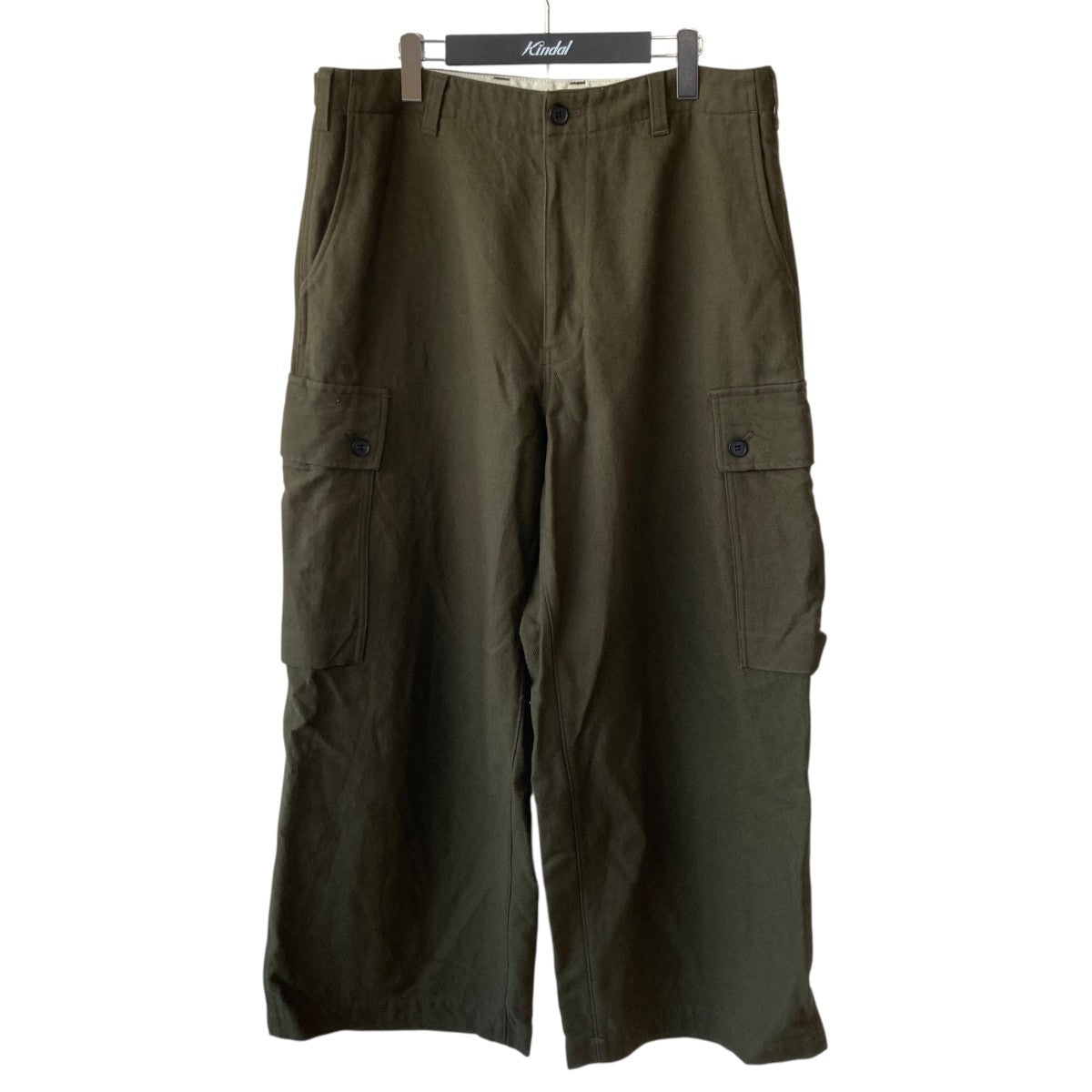 25AWWOOL ARMY SAGE PANTSカーゴパンツHP-P036