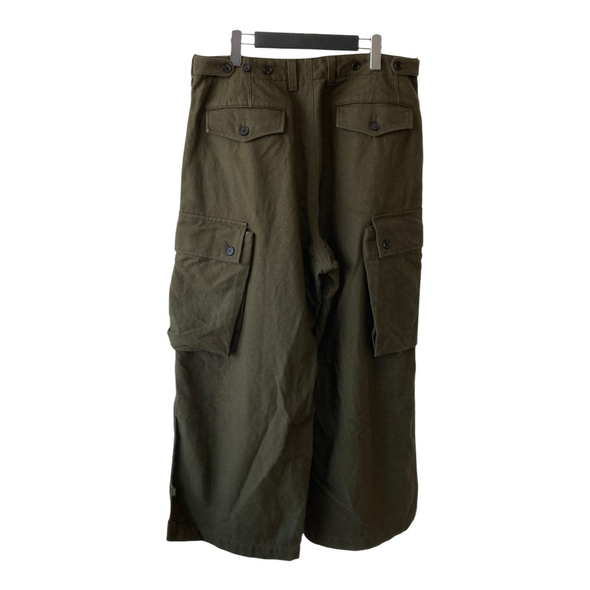 25AWWOOL ARMY SAGE PANTSカーゴパンツHP-P036