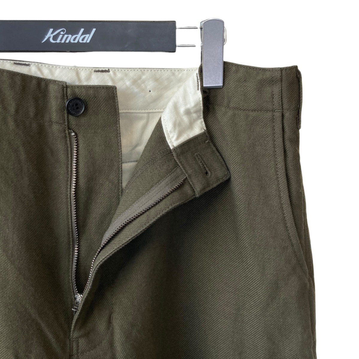 25AWWOOL ARMY SAGE PANTSカーゴパンツHP-P036