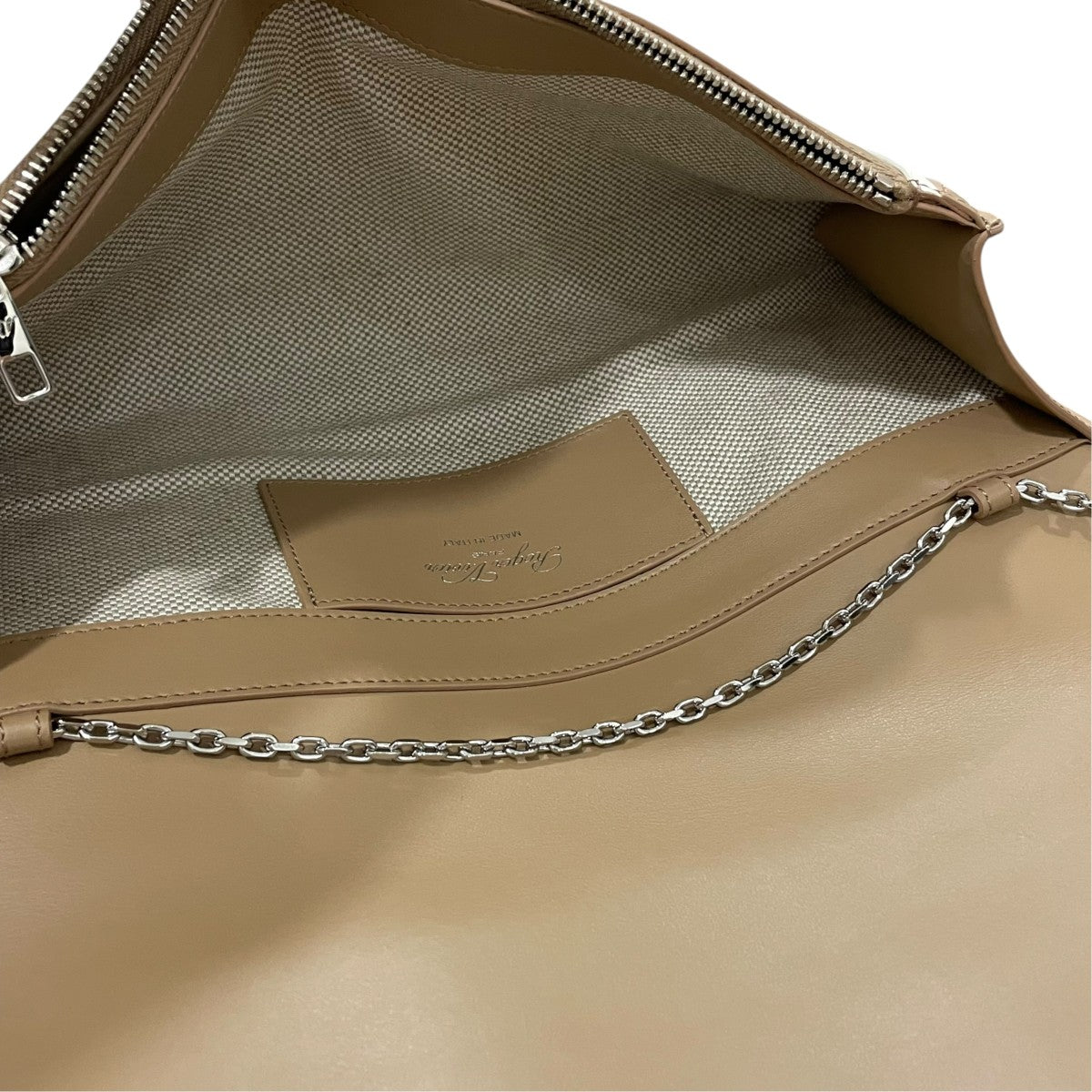 Roger Vivier ベル ヴィヴィエ レザー クラッチクラッチバッグRBWAORC3202UCT1N99 古着・中古-6枚目のアイテム画像