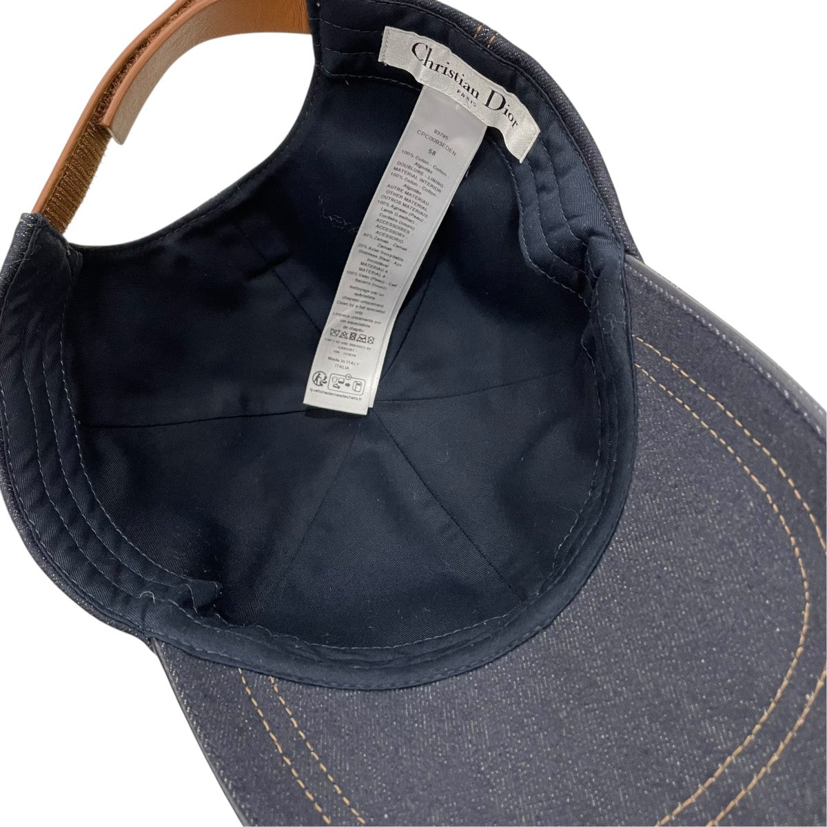 D-Player Cap Cotton DenimキャップCPC0093EDEN