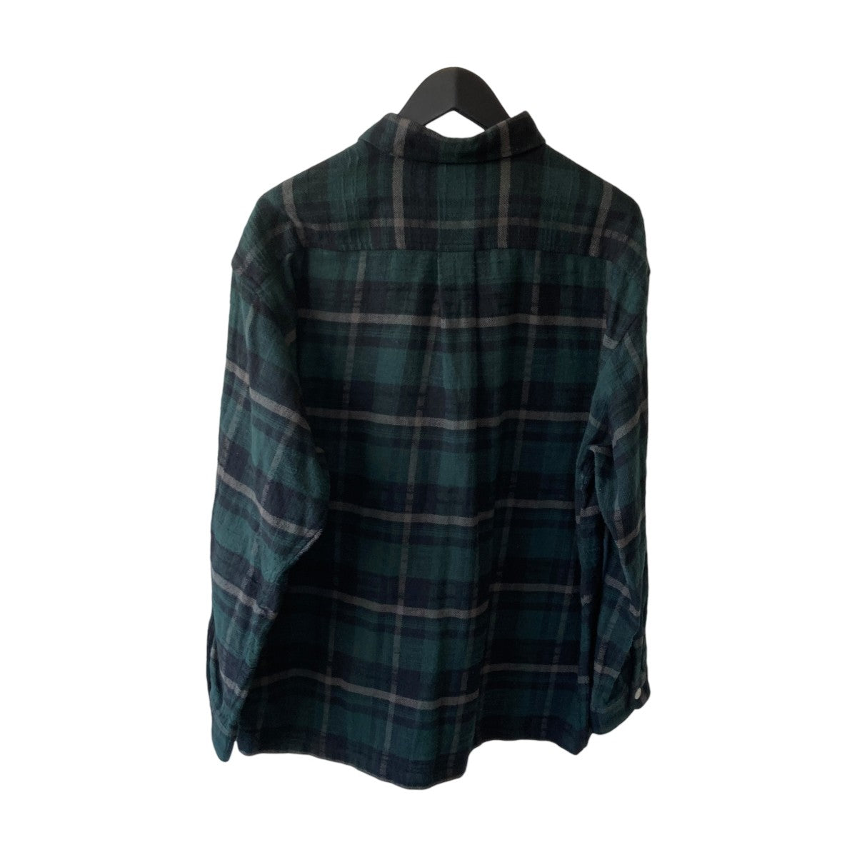 DESCENDANT VANNING PLAIDチェックシャツ 古着・中古-2枚目のアイテム画像