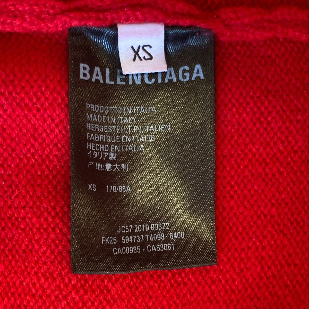 BALENCIAGA ハイネックニット594737T4098 古着・中古-5枚目のアイテム画像