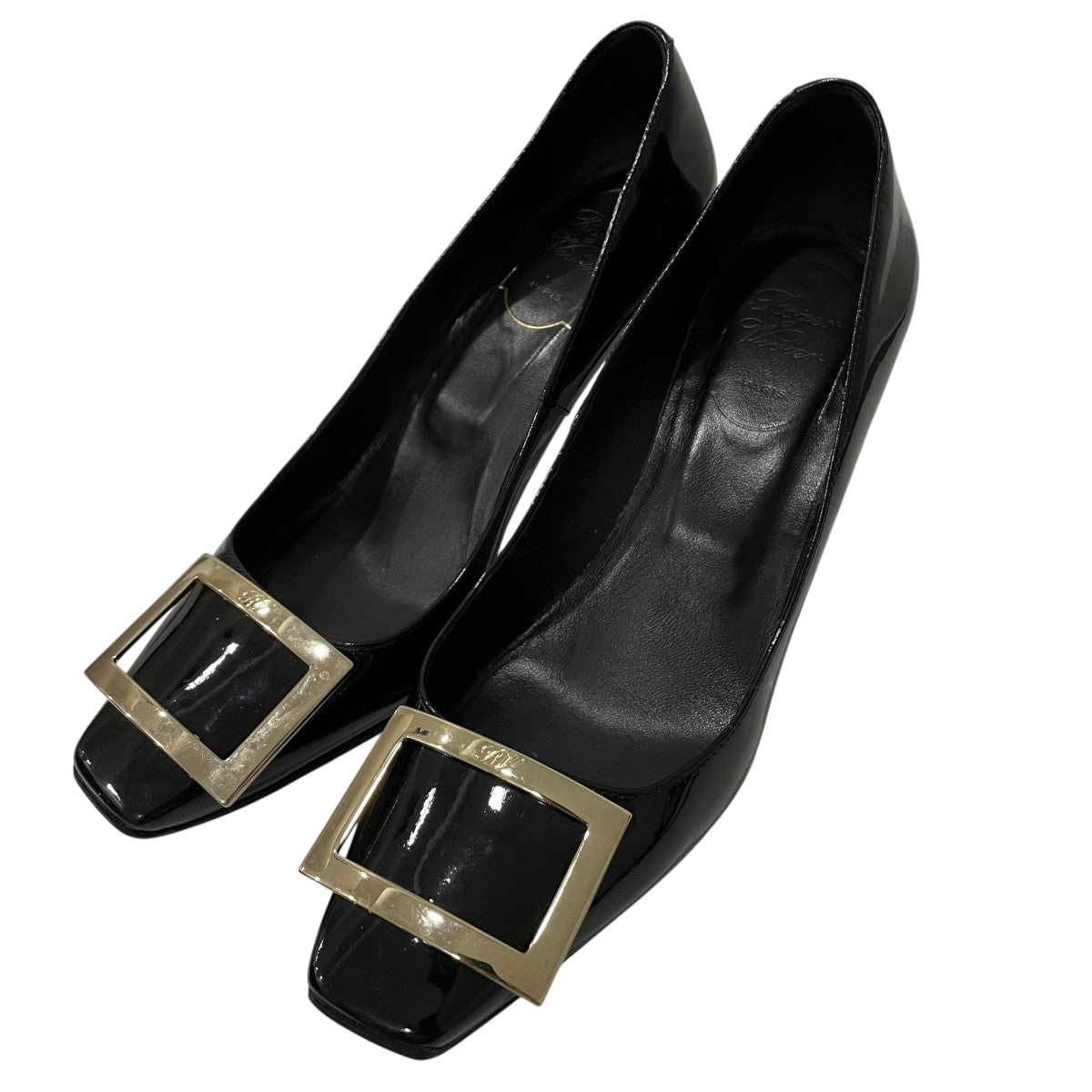 Roger Vivier エナメルパンプス 古着・中古-1枚目のアイテム画像