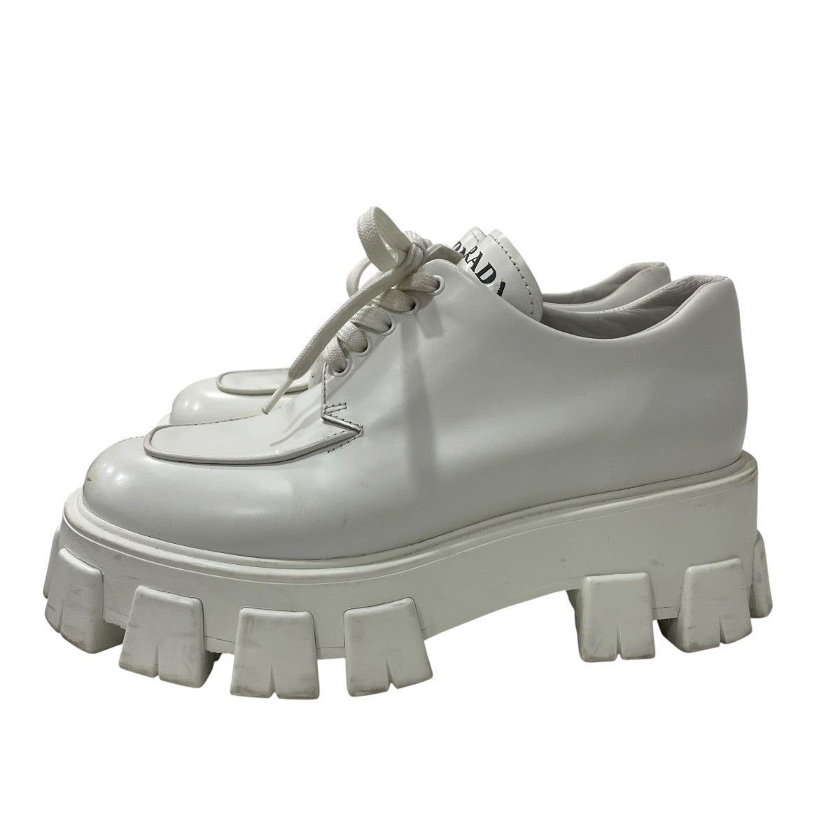 PRADA モノリスレザーシューズ1E708 古着・中古-2枚目のアイテム画像