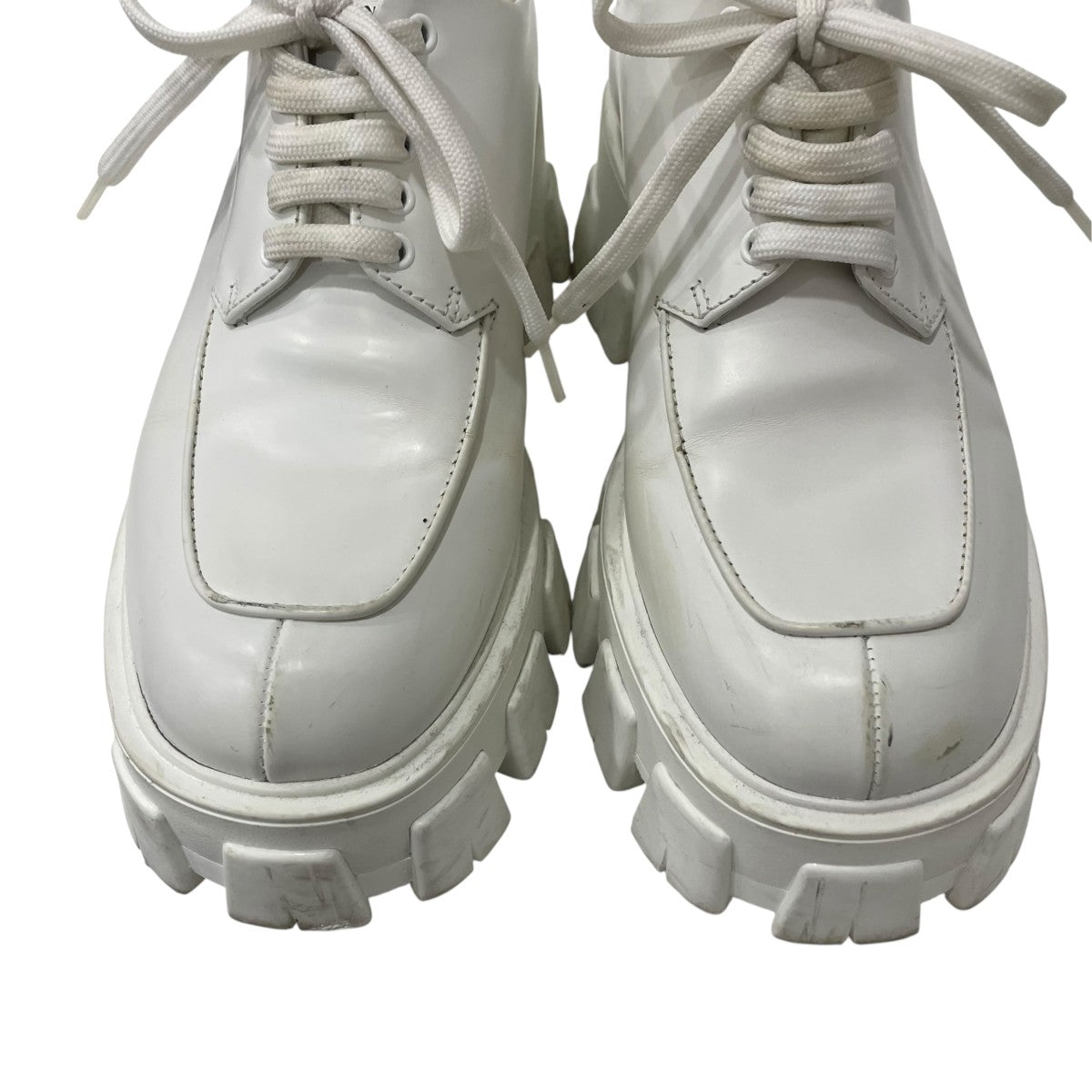 PRADA モノリスレザーシューズ1E708 古着・中古-3枚目のアイテム画像
