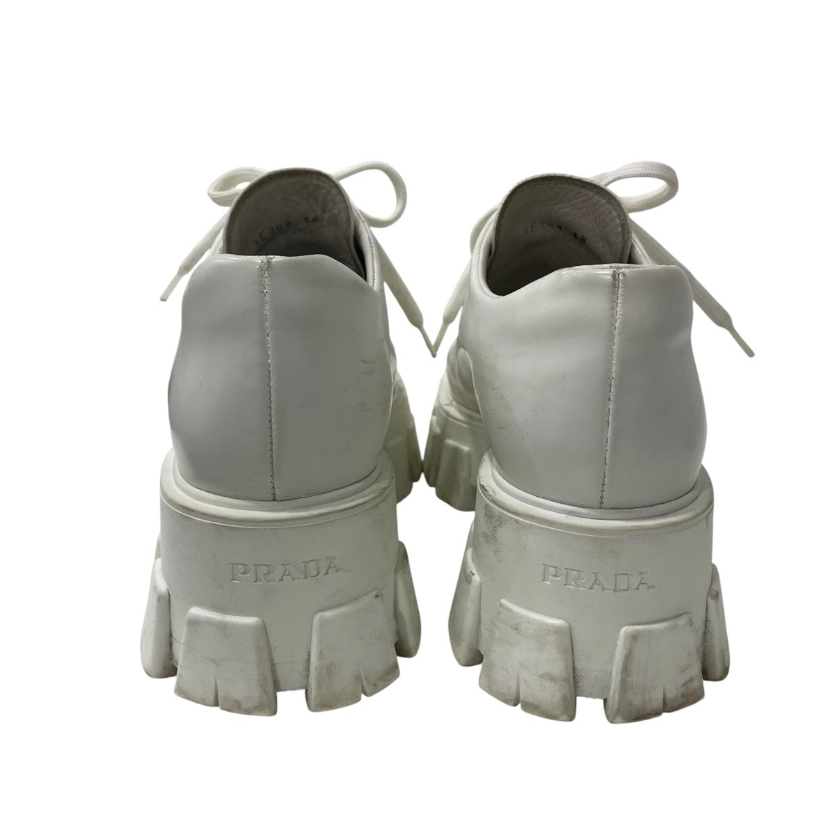 PRADA モノリスレザーシューズ1E708 古着・中古-4枚目のアイテム画像