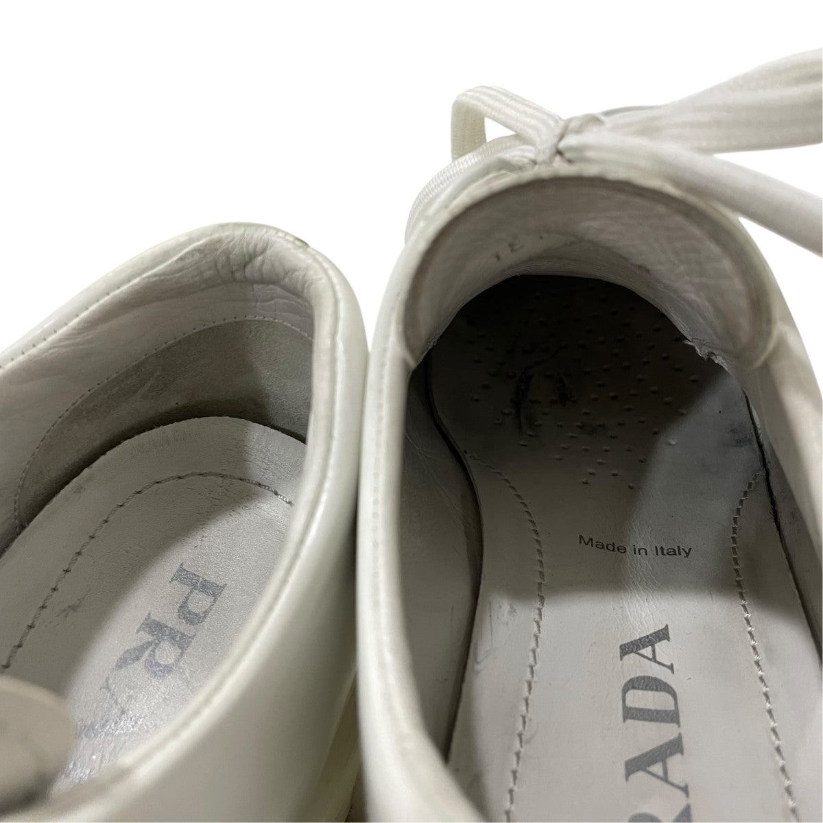 PRADA モノリスレザーシューズ1E708 古着・中古-8枚目のアイテム画像