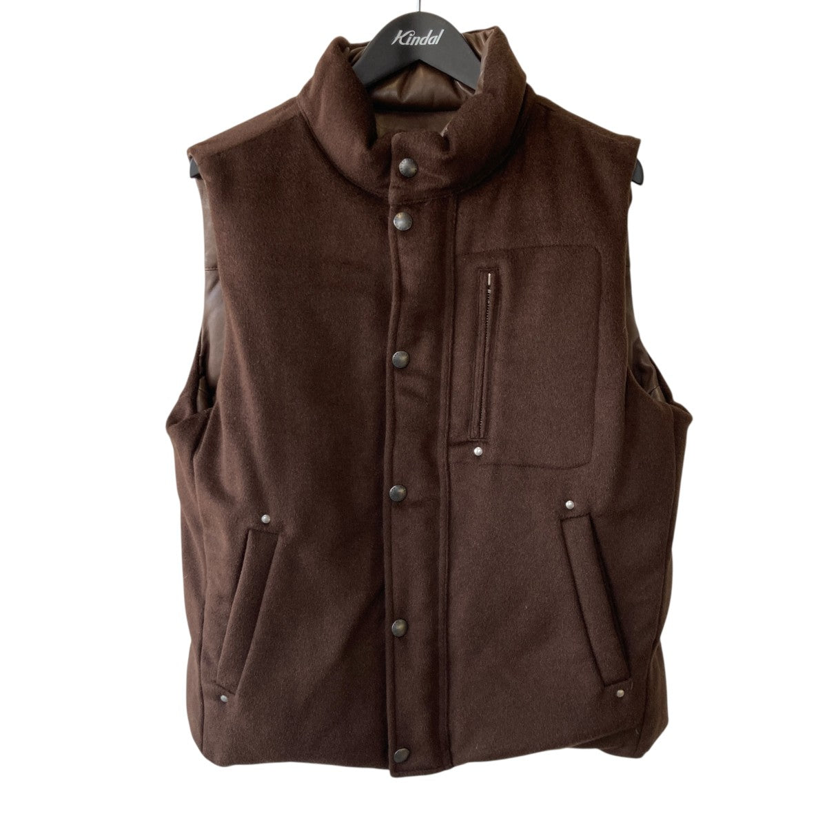 POLO RALPH LAUREN レザーダウンベストJR-RL-HW-0703 古着・中古-4枚目のアイテム画像