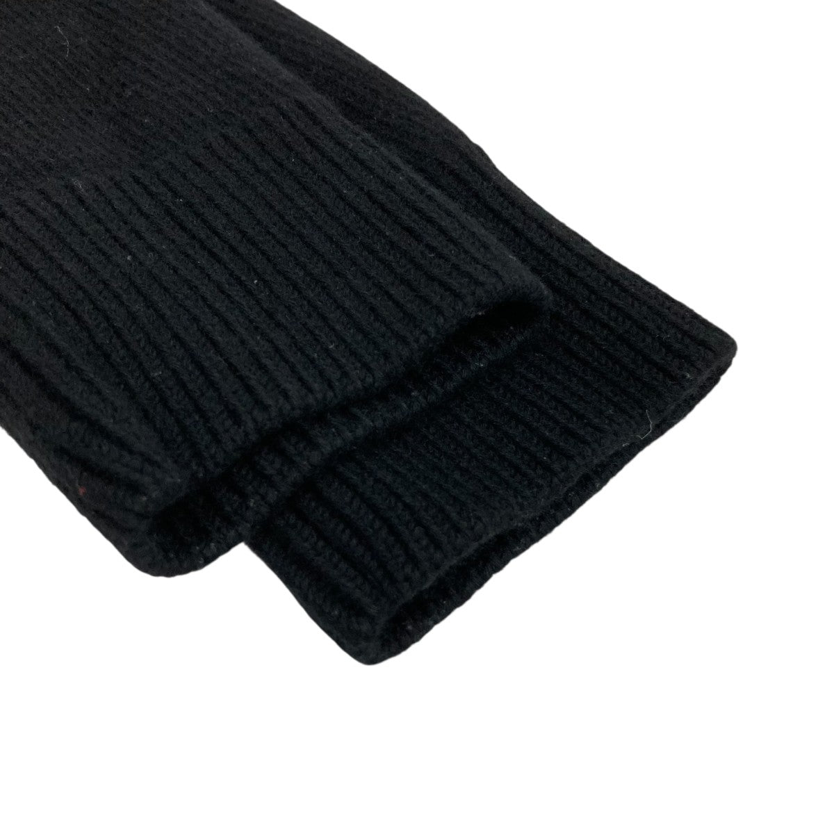 JIL SANDER フリンジパッチ カシミヤ混ウールクルーネックニットKR JM IW 0518 古着・中古-4枚目のアイテム画像