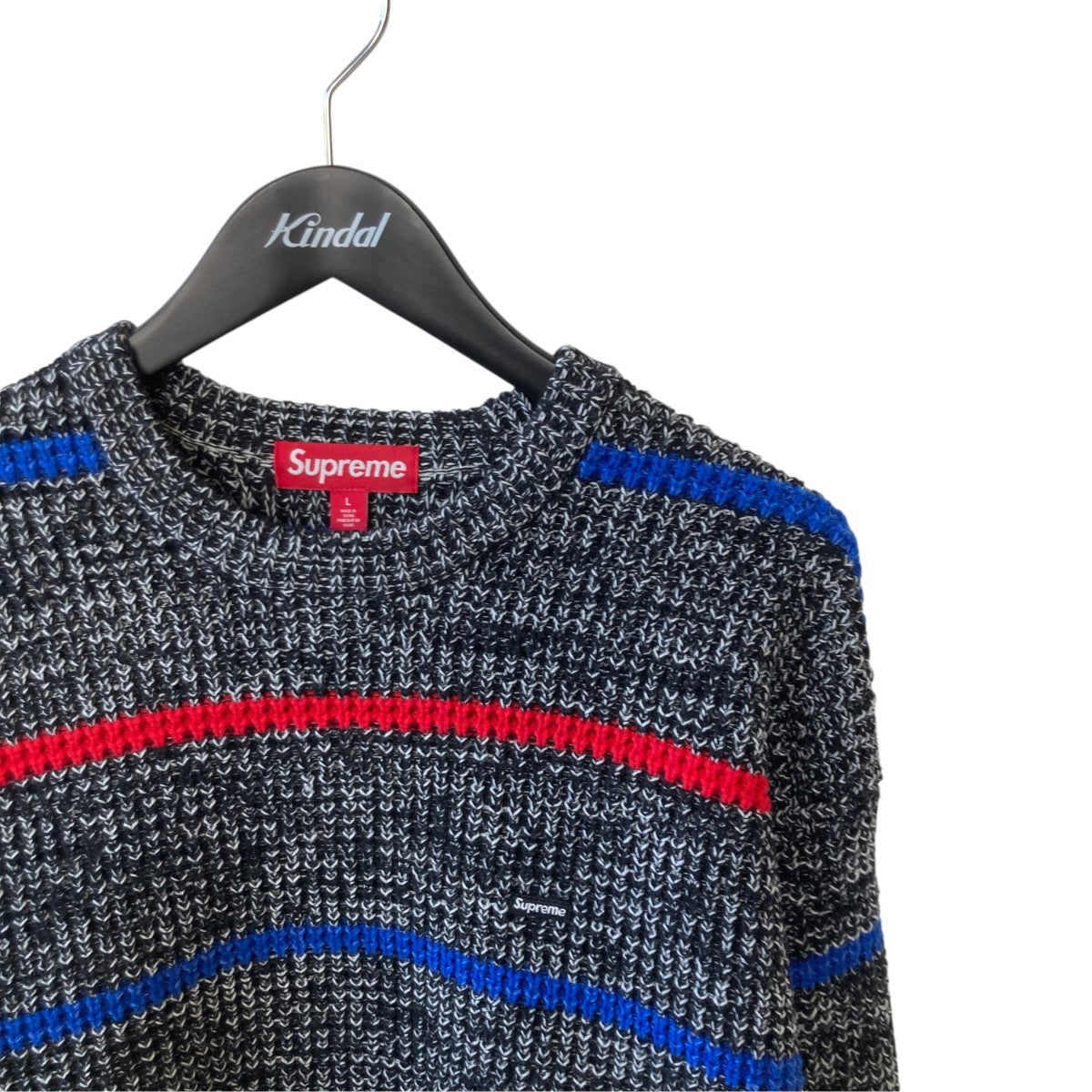 Supreme 24AWWAFFLE SMALL BOX SWEATERニット 古着・中古-3枚目のアイテム画像