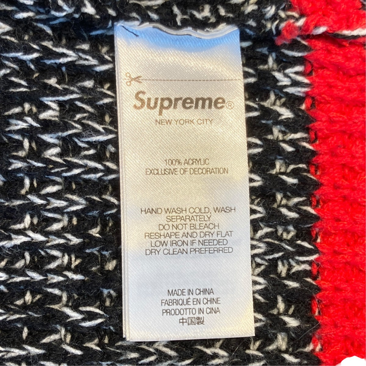 Supreme 24AWWAFFLE SMALL BOX SWEATERニット 古着・中古-6枚目のアイテム画像
