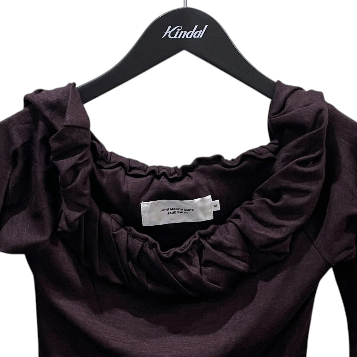 26AW オフショルダーニットセーター WOOL RIB TWISTED OFF SHOULDER PULLOVER ウール リブ ツイステッド オフショルダー プルオーバー 26WCT-#707L