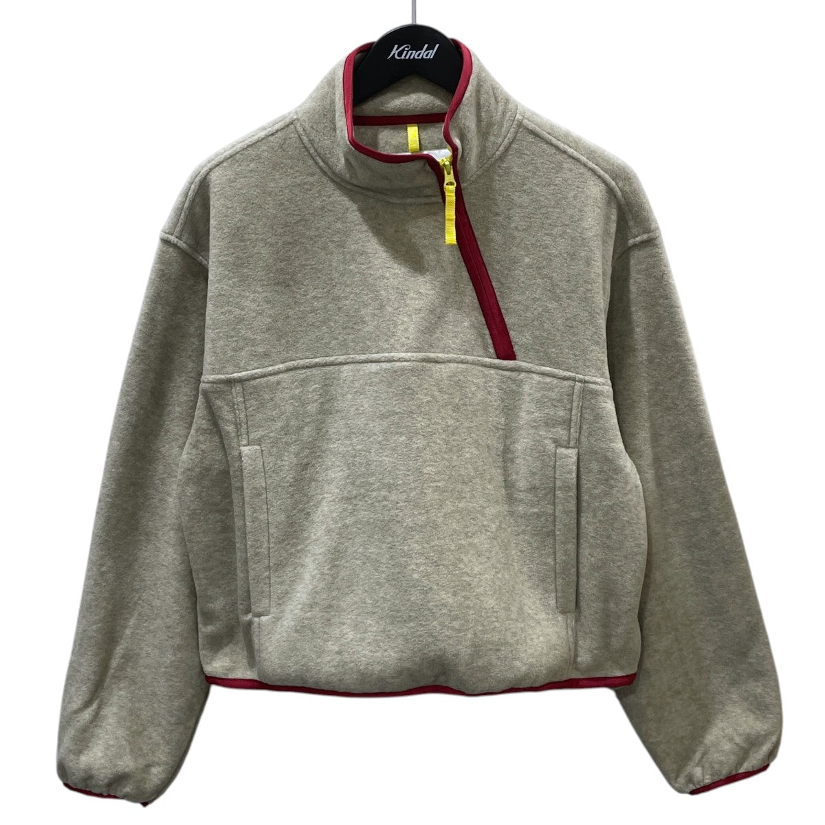 26AW プルオーバーフリースジャケット PIPING FLEECE HALF ZIP BLOUSON パイピングフリースハーフジップブルゾン 26WCT-#722L