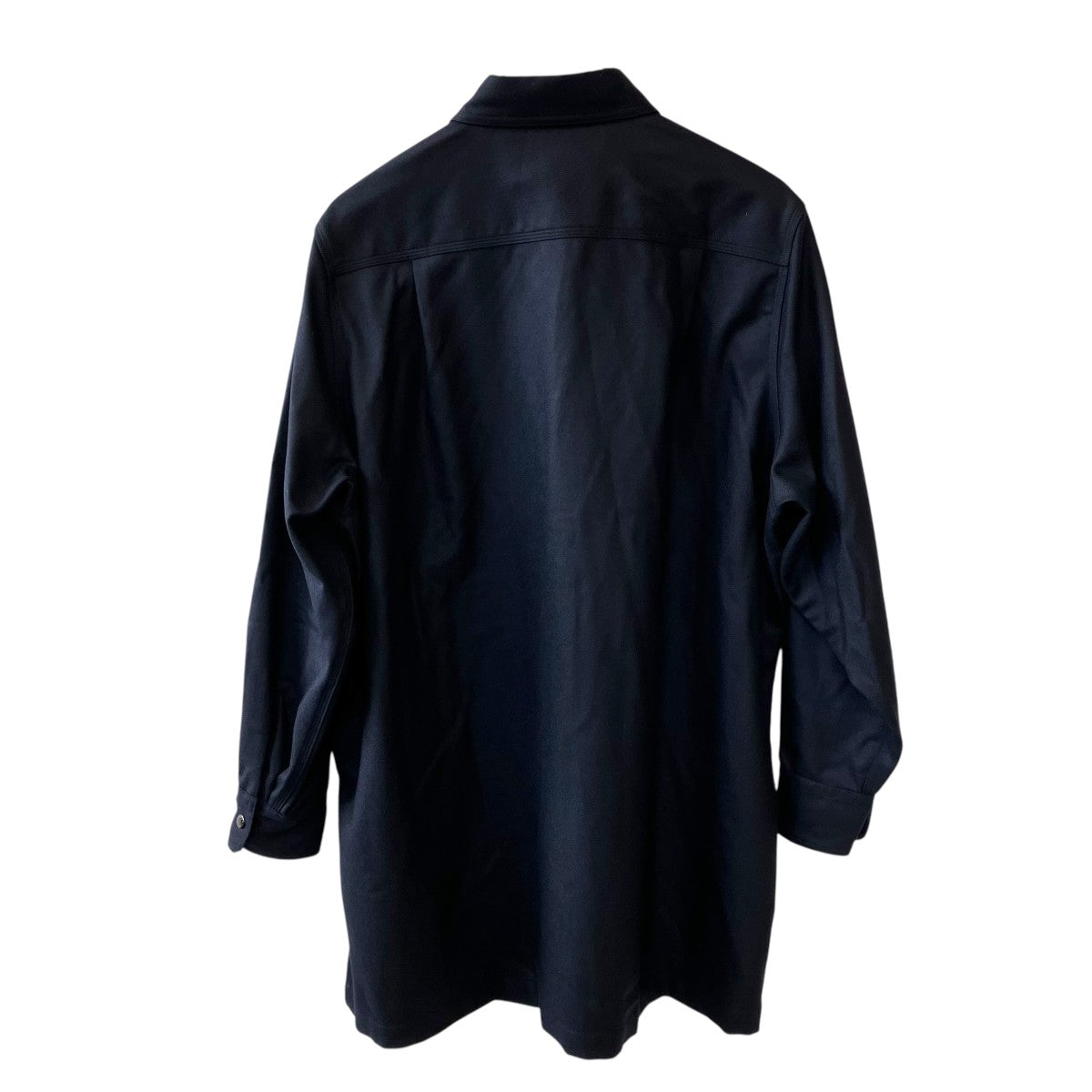 PICO EMBROIDERY SIDE LINE SHIRTSウールシャツFU2-SH-13