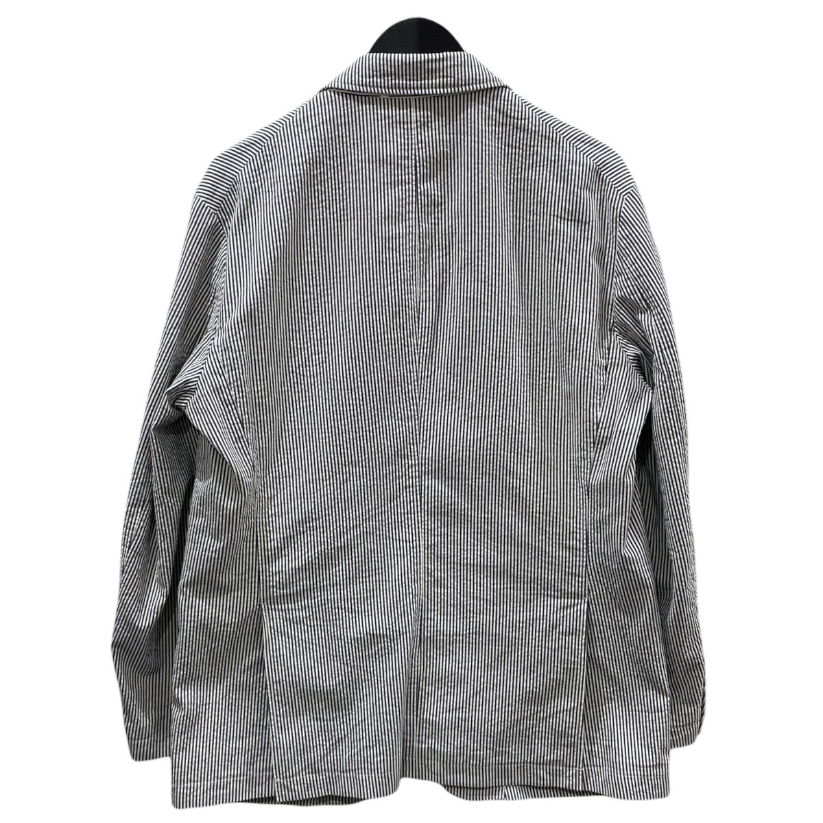 Engineered Garments ストライプ柄3Bジャケット Andover Jacket - Seersucker Stripe アンドーバージャケット シアサッカーストライプ 古着・中古-2枚目のアイテム画像