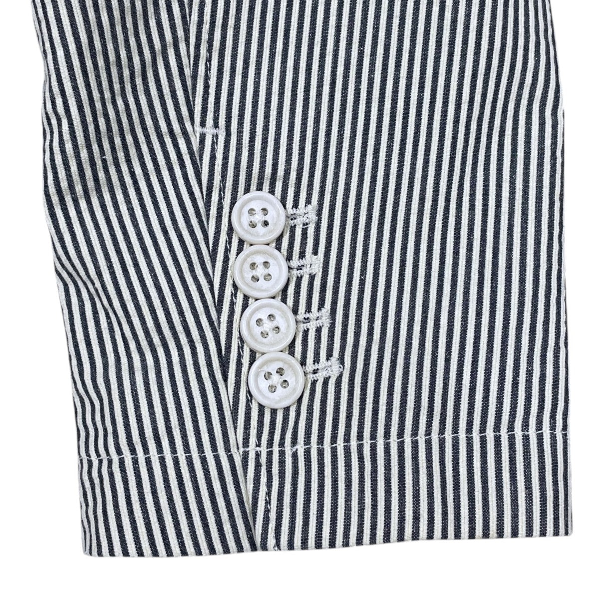 Engineered Garments ストライプ柄3Bジャケット Andover Jacket - Seersucker Stripe アンドーバージャケット シアサッカーストライプ 古着・中古-5枚目のアイテム画像