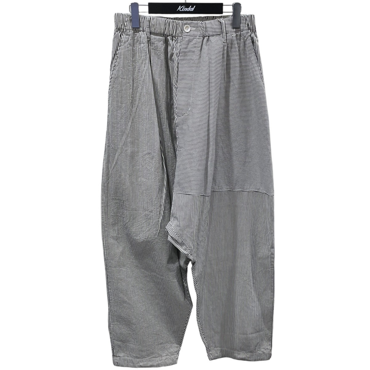 Engineered Garments ストライプ柄イージーサルエルパンツ Sarrouel Pant - St． Combo - サルエルパンツ ストライプコンボ 古着・中古-1枚目のアイテム画像