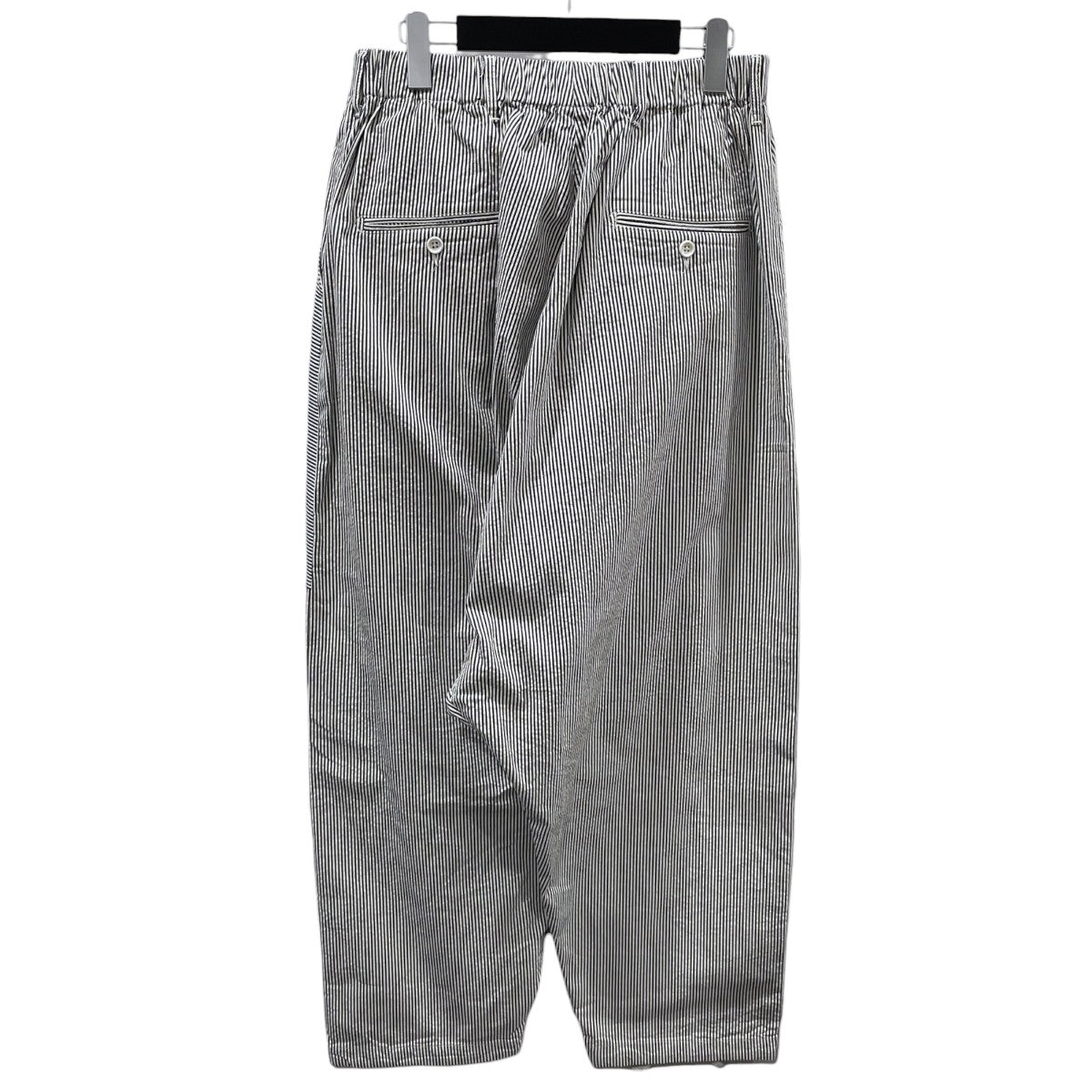 Engineered Garments ストライプ柄イージーサルエルパンツ Sarrouel Pant - St． Combo - サルエルパンツ ストライプコンボ 古着・中古-2枚目のアイテム画像