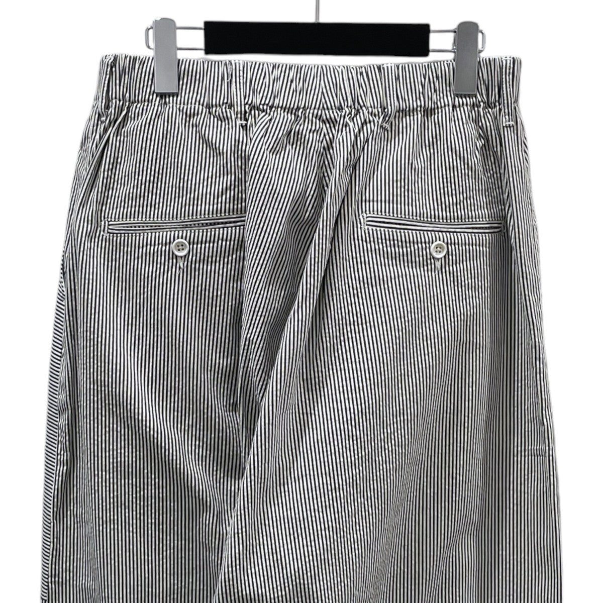 Engineered Garments ストライプ柄イージーサルエルパンツ Sarrouel Pant - St． Combo - サルエルパンツ ストライプコンボ 古着・中古-6枚目のアイテム画像