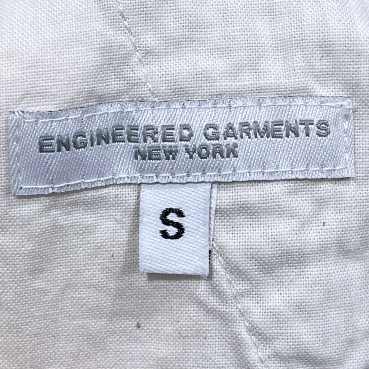Engineered Garments ストライプ柄イージーサルエルパンツ Sarrouel Pant - St． Combo - サルエルパンツ ストライプコンボ 古着・中古-7枚目のアイテム画像