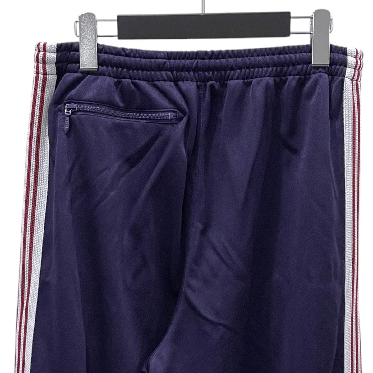 Needles 19SS ワイドイージーパンツ H．D． Track Pant - Poly Smooth ヒザデルトラックパンツ - ポリスムース EJ200 古着・中古-5枚目のアイテム画像