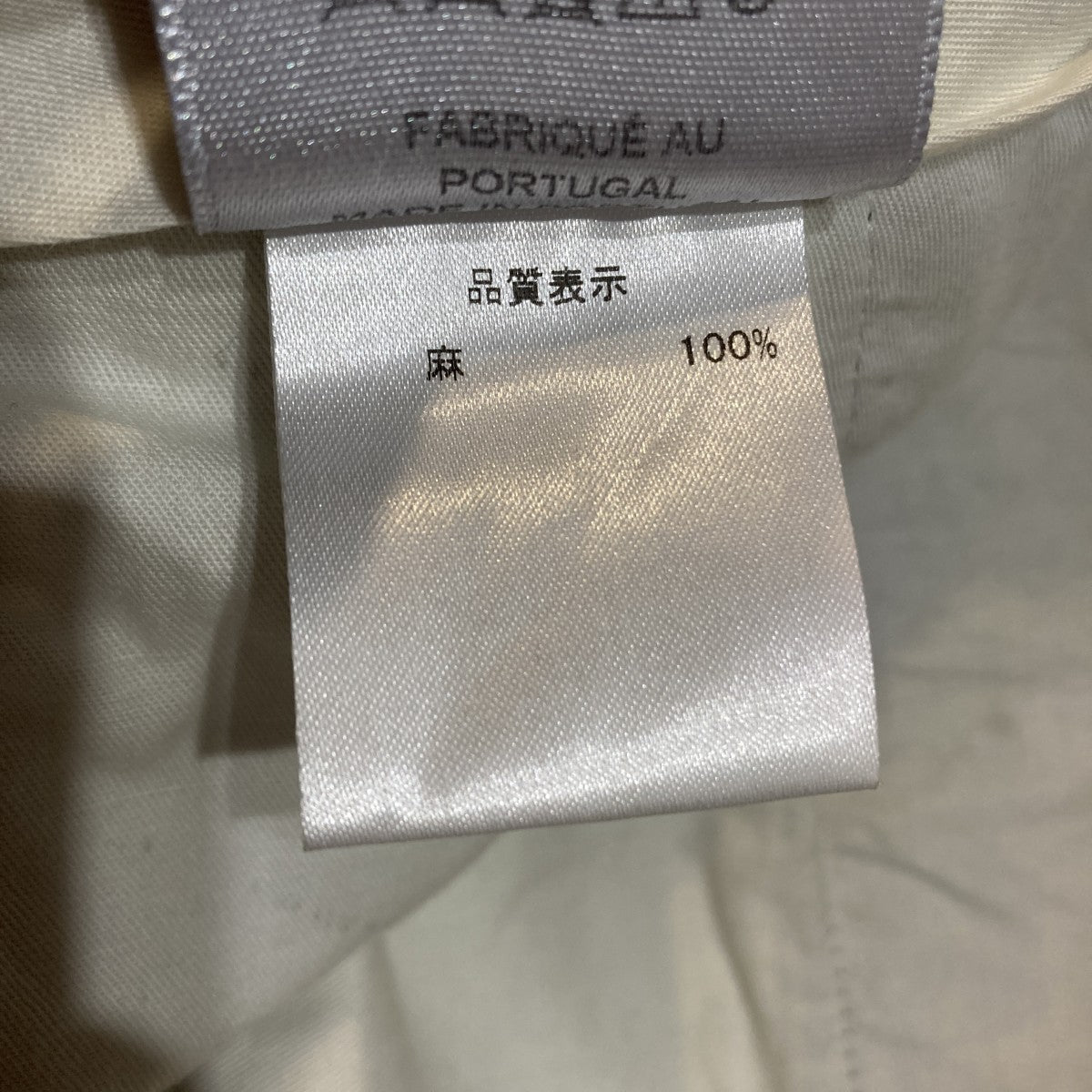 BERNARD ZINS CROISIEREリネンパンツ 古着・中古-8枚目のアイテム画像