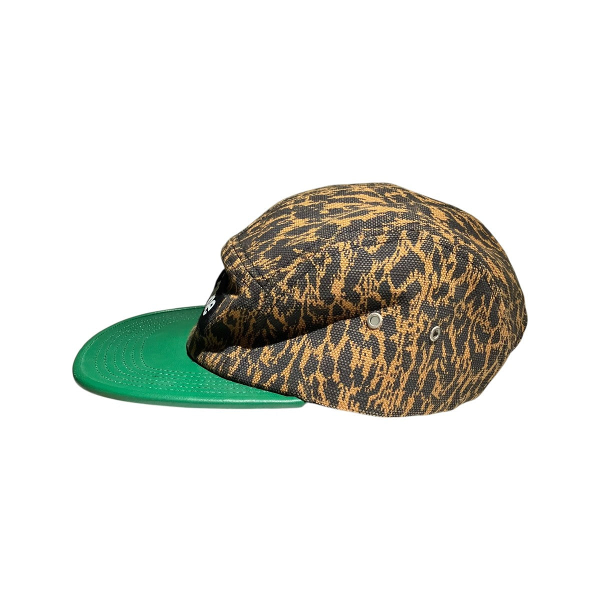 Supreme(シュプリーム) 13SSLeopard Leather Visor Camp Capキャップ