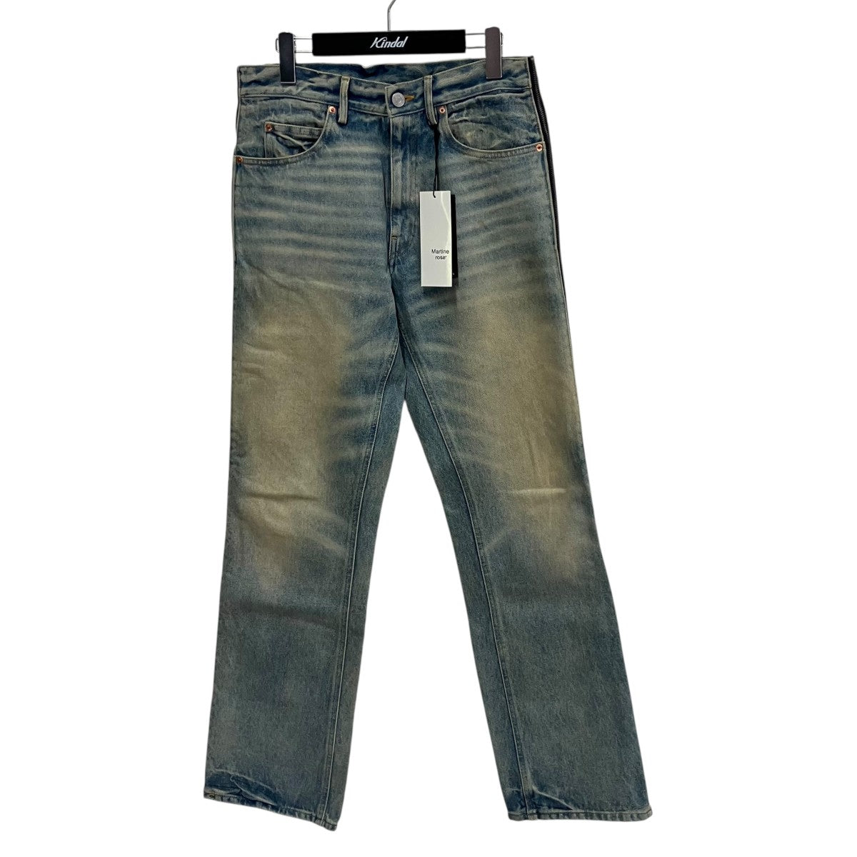 Martine rose SIDE ZIP JEANデニムパンツmraw22-225 古着・中古-1枚目のアイテム画像