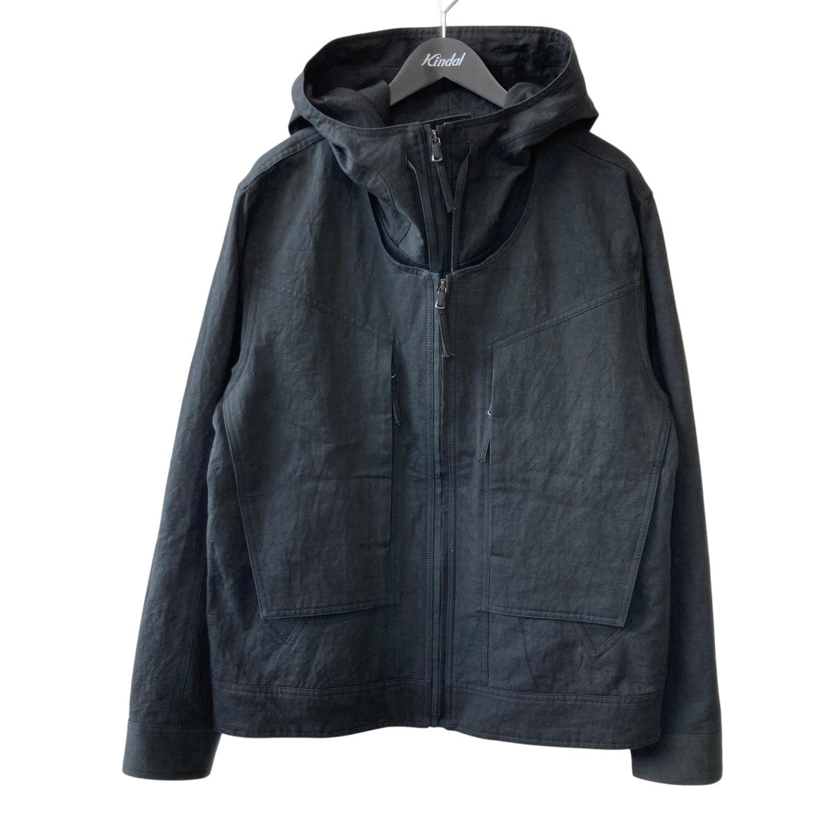 DOUBLE FRONT HOOD PARKAフーデッド ジップジャケット