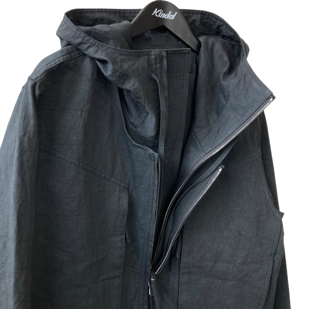DOUBLE FRONT HOOD PARKAフーデッド ジップジャケット