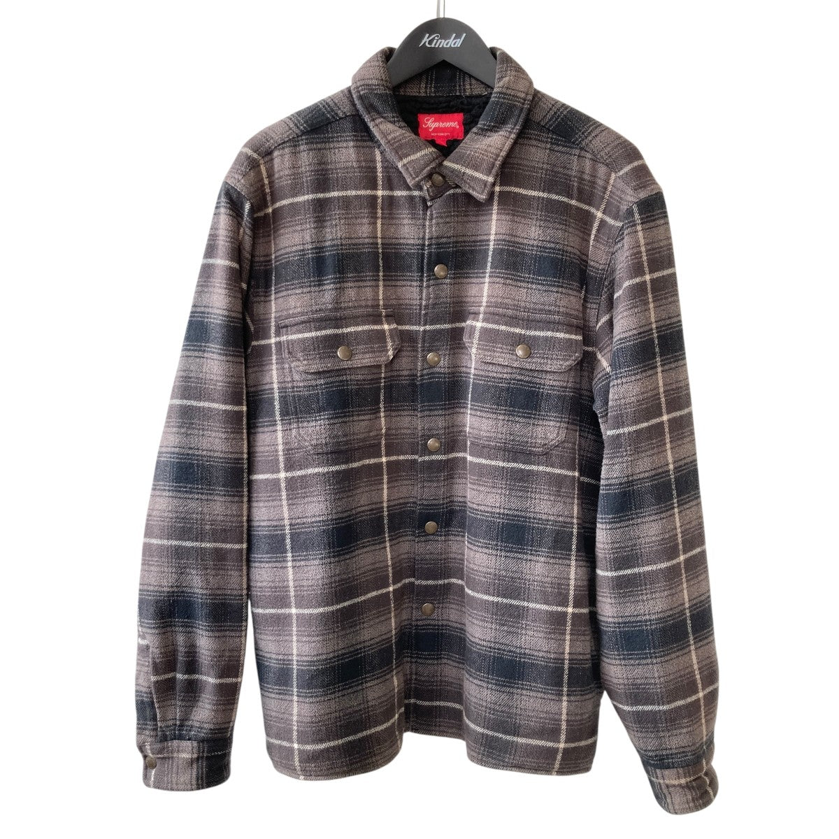 22AWSHEARING LINED FLANNELシャツジャケット