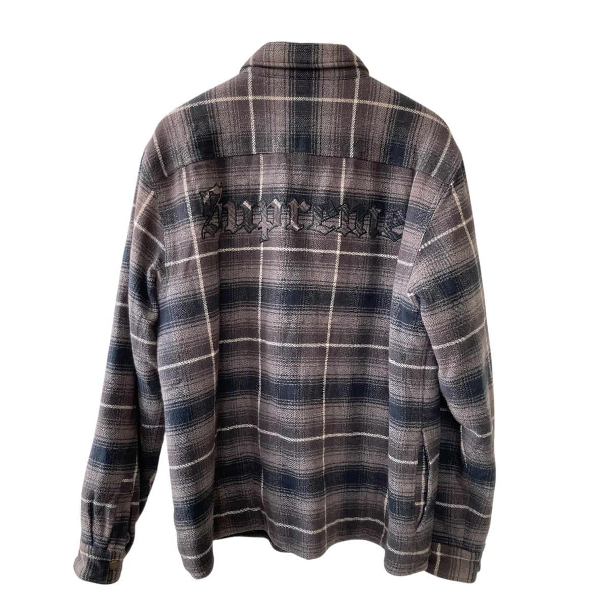 22AWSHEARING LINED FLANNELシャツジャケット