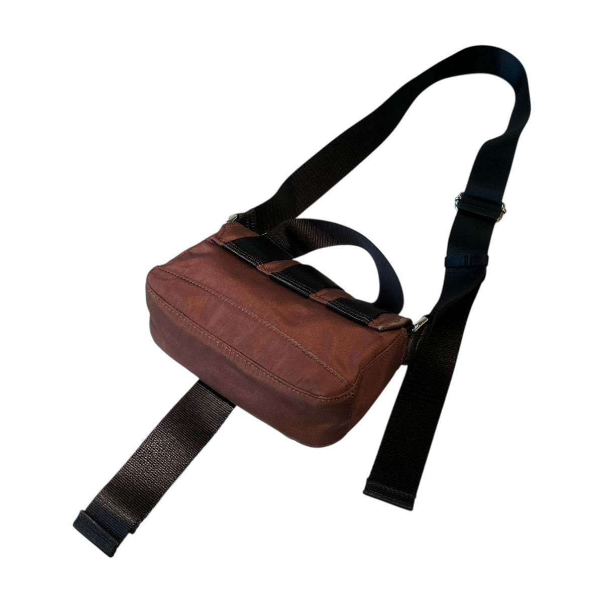Ganni Tech Mini Satchelショルダーバッグ 古着・中古-2枚目のアイテム画像